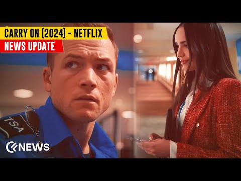 Carry-On (2024) - Netflix | Action Thriller Starring Taron Egerton | News Update | Cineflicks News