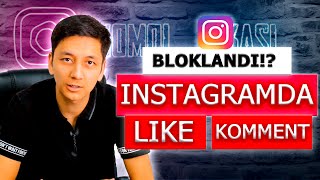 Instagramda like va komment yozib bo'miyapti? | Blokdan chiqish | Instagram sirlari 2021