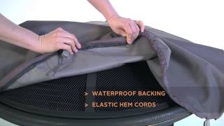 The Ravenna Fire Pit Cover by Classic Accessories - Nuvelocity - Seattle Video Production
