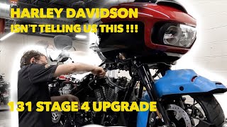 Harley Davidson ISN'T telling US THIS about the SCREAMING EAGLE STAGE 4 131 KIT on a 2021 and UP !!