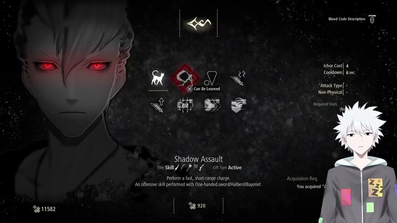 code vein anime souls like game prt4