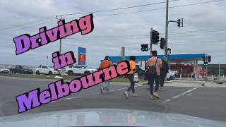 Driving in Melbourne - A Regular Trip Heading Back Home