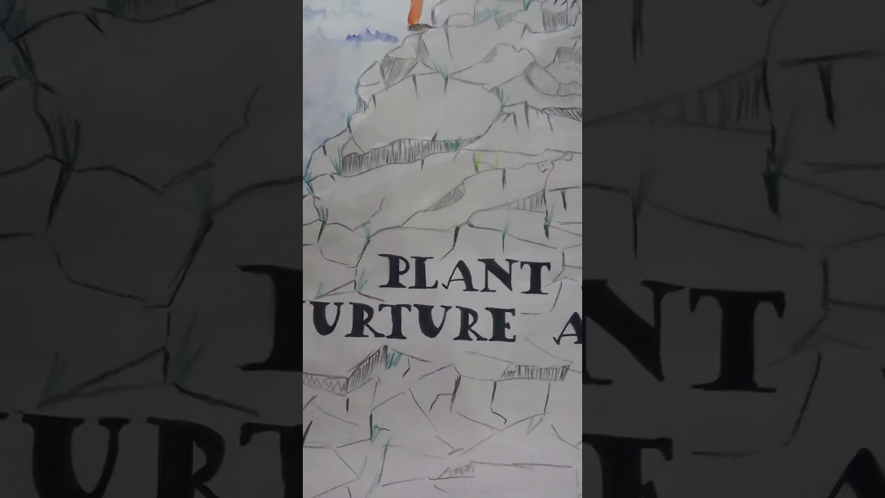 Poster making save tree 