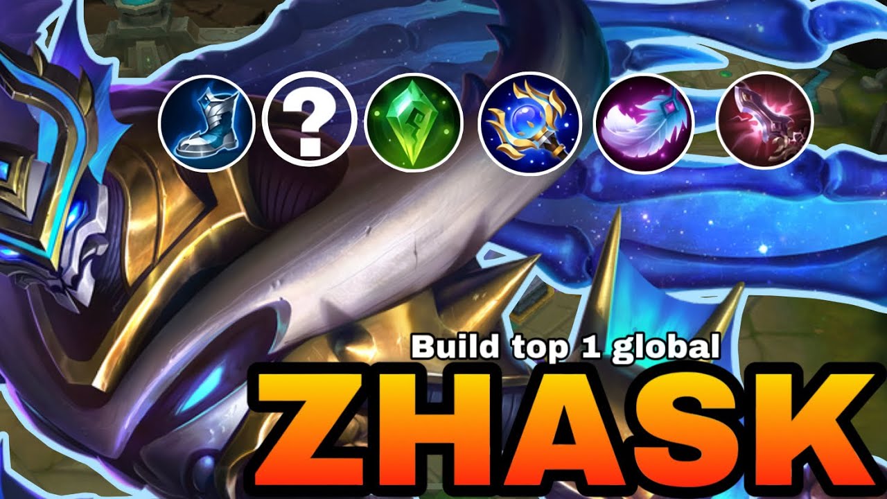 ZHASK GAMEPLAY EASY WIN BUILD TOP 1 GLOBAL - MOBILE LEGENDS