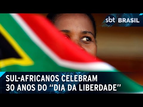 Video africa-do-sul-celebra-30-anos-da-abolicao-do-apartheid-sbt-brasil-27-04-24