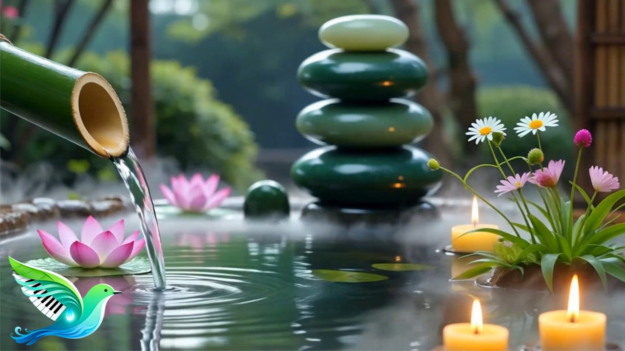 Study Session Music with Natural Stream Ambience and Reflective Piano Layers for Long Focus