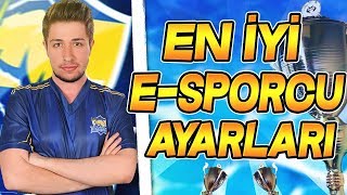 EN İYİ E-SPORCU AYARLARI İLE OYNAMAK - ŞAMPİYON AYARLARI !!