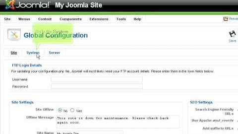 Joomla - Administrator - Session