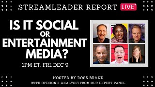 Social Media isnt Social, Its Entertainment Media - Panel