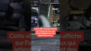 Cette ville française affiche sur Facebook ceux qui jettent illégalement des objets dans la rue