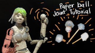 Ball Joint Tutorial For Paper Action Figures