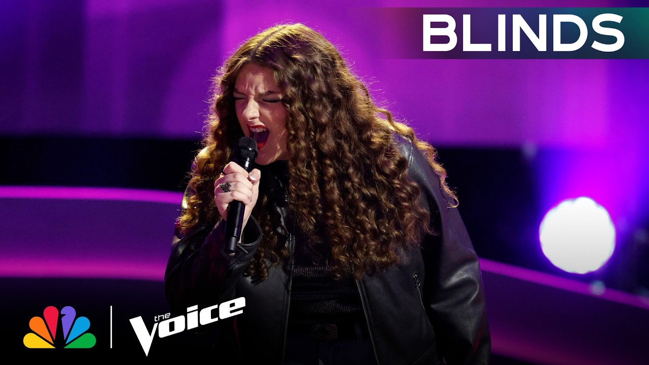 Harmony McKee STUNS Coaches with Miranda Lambert Cover | The Voice Blind Auditions | NBC