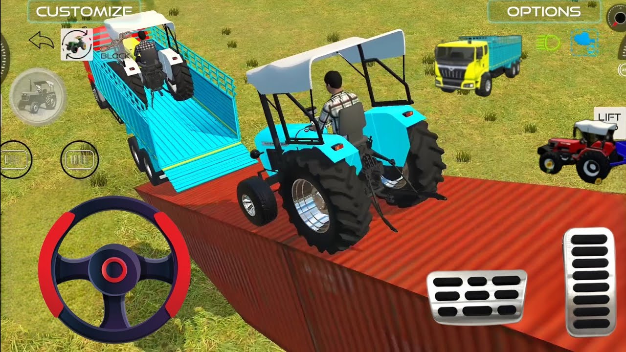 Drive jcb and truck in game #truck #jcb