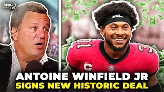 Michael Lombardi Reacts to Antoine Winfield Jr's New HISTORIC Deal | The Lombardi Line - 5/13/24