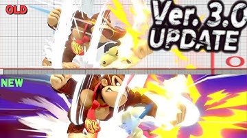 Patch 3.0.0 - Side by Side Comparison Reaction by Beefy Smash Doods | Smash Bros Ultimate - Luigikid