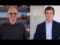 Luis Maroto and Satya Nadella talk Amadeus-Microsoft strategic partnership