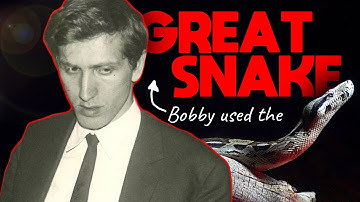 Bobby Fischer DISRESPECTS the English opening | Great Snake variation