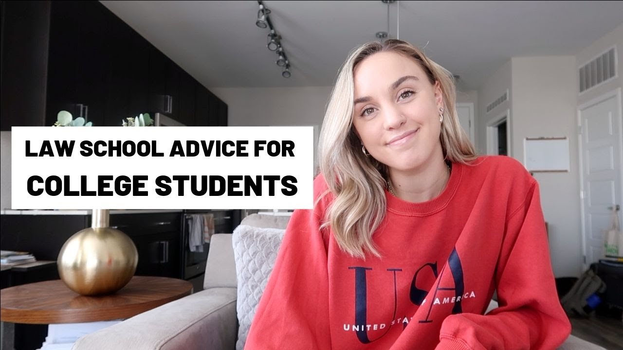 5 TIPS FOR COLLEGE STUDENTS PLANNING FOR LAW SCHOOL - YouTube