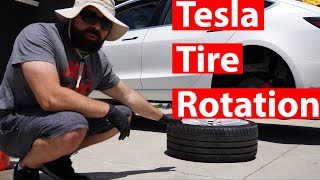 How to Rotate Tires | Tesla Model 3 Performance