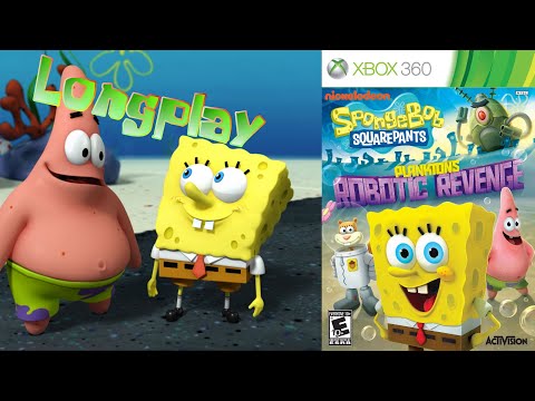 SpongeBob SquarePants Plankton's Robotic Revenge - Longplay | 100% [4K] [4-Player Multiplayer]
