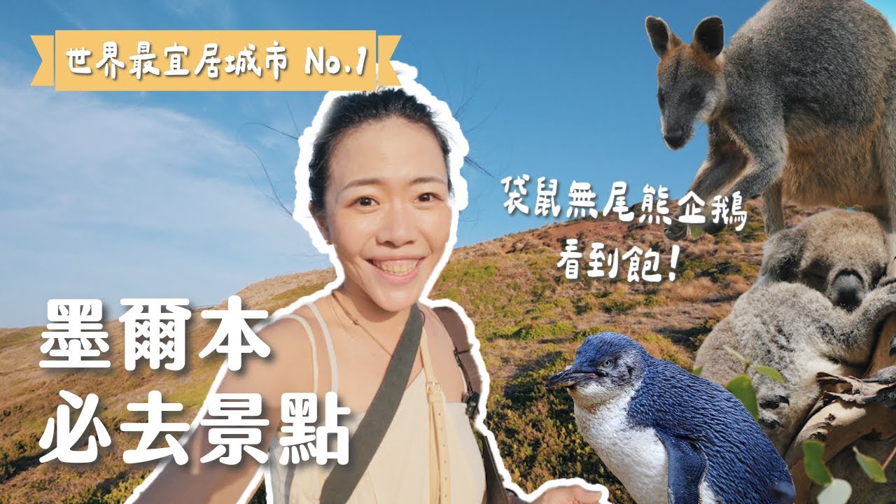 【澳洲】7個墨爾本必去景點都在這裡了 ！必吃生蠔、戶外電影院、野生企鵝、無尾熊、袋鼠看到飽、世界知名大洋路road trip …. 終於來到世界最宜居城市玩了！