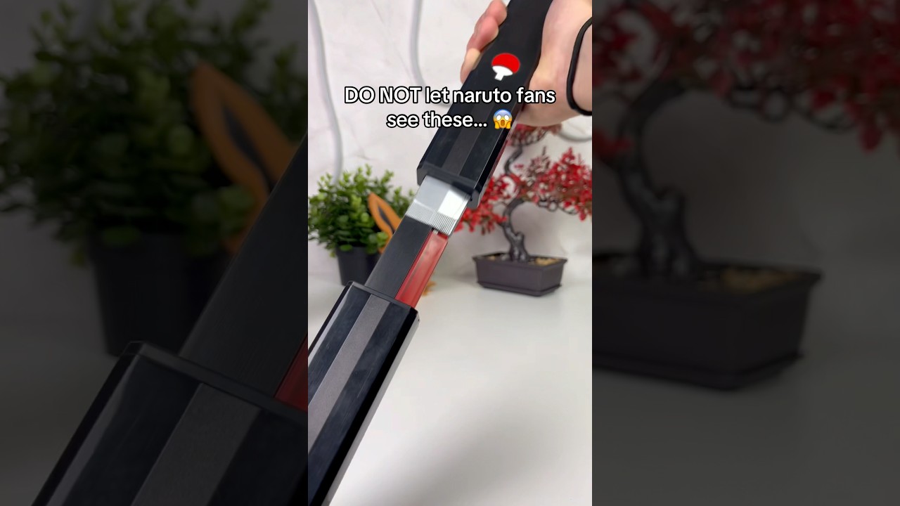 Sasuke Uchiha’s Led Katana 👀 