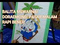 DORAEMON COLORING FOR KIDS - HOW LEARN TO DRAW DORAEMON/ BALITA MEWARNAI DORAEMON