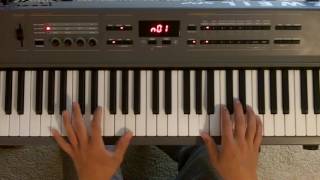 Video thumbnail of "I Love the USA Weezer PIANO TUTORIAL"