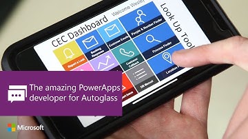 The amazing PowerApps developer for Autoglass