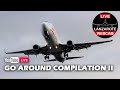 GO AROUND at Lanzarote Airport compilation II