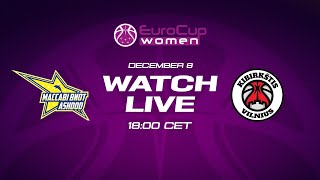 LIVE - Maccabi Bnot Ashdod v Kibirkstis | EuroCup Women 2022-23