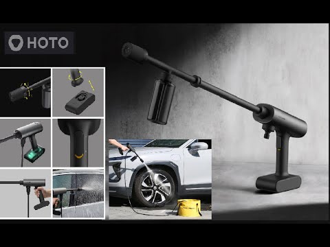 Мойка высокого давления HOTO 20V Pressure Washer Pro, бейне 1