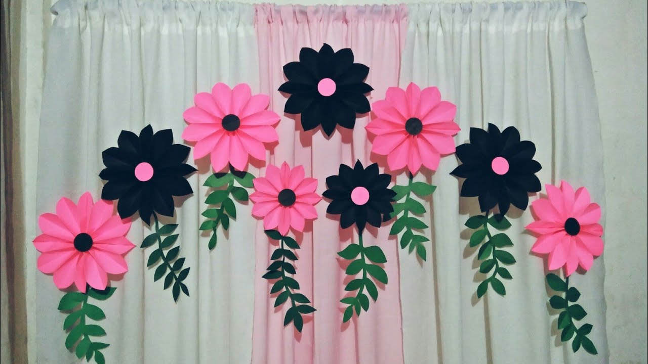 DIY Paper Flower Backdrop Tips And Tricks | eduaspirant.com