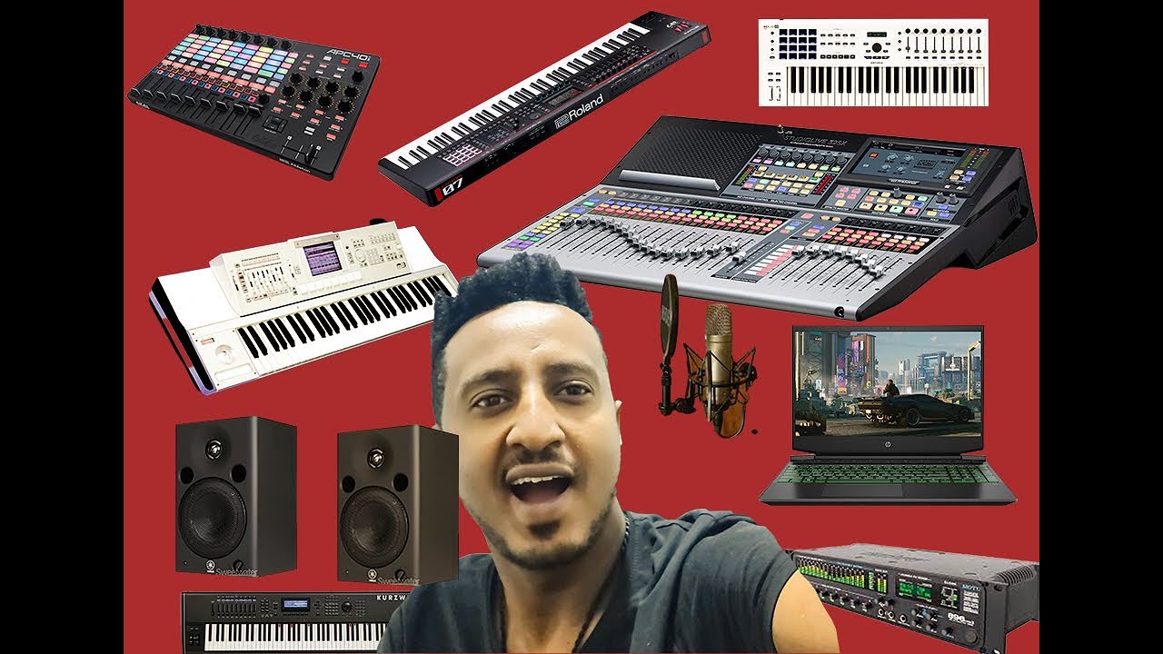 🔥🔥🔥 የኔ የሙዚቃ ስቱድዮ - My Home Studio Tour 2022 🔥🔥🔥