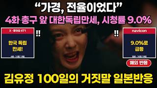 Japanese reaction to 'The 100 Days of Lies': "The scene shouting for Korean independence was chil...