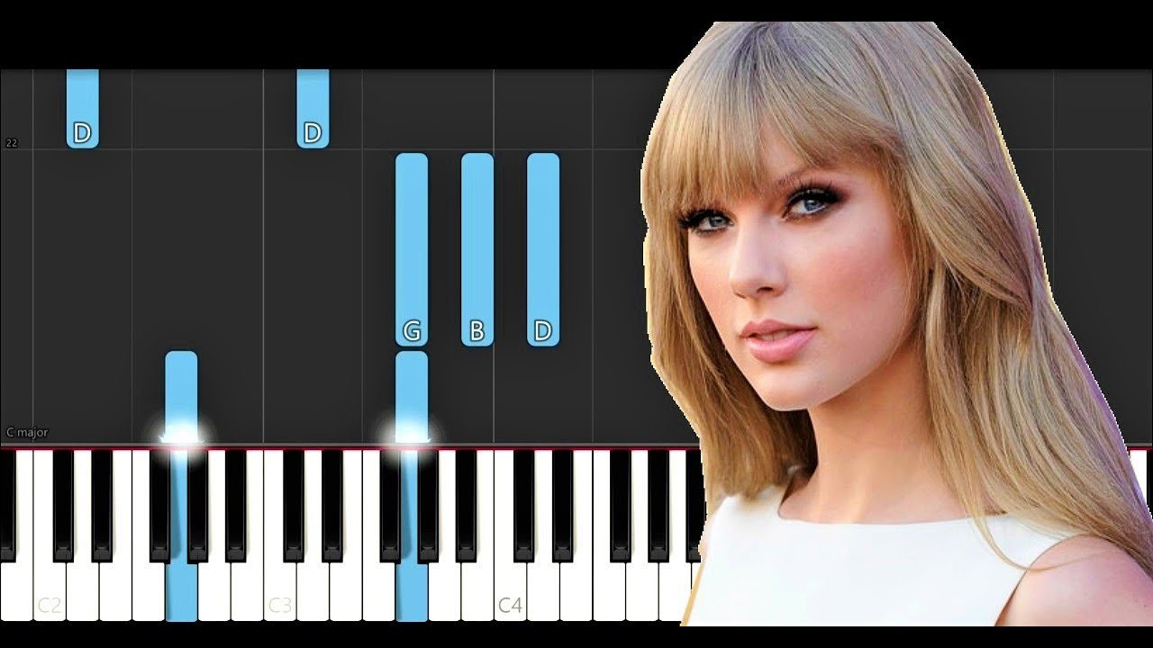 Taylor Swift You Need To Calm Down Piano Tutorial