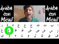 El alifato (alfabeto árabe) - Pronunciación de letras árabes - Abecedario árabe