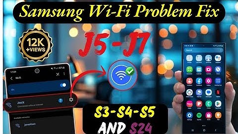 How to Fix Samsung Galaxy S3/S4/S5/S6 Wifi Problem Urdu|Hindi #msdigitaltech