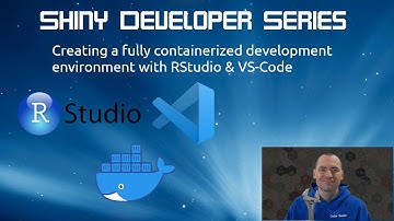 Fully containerized R dev environment with Docker, RStudio, and VS-Code