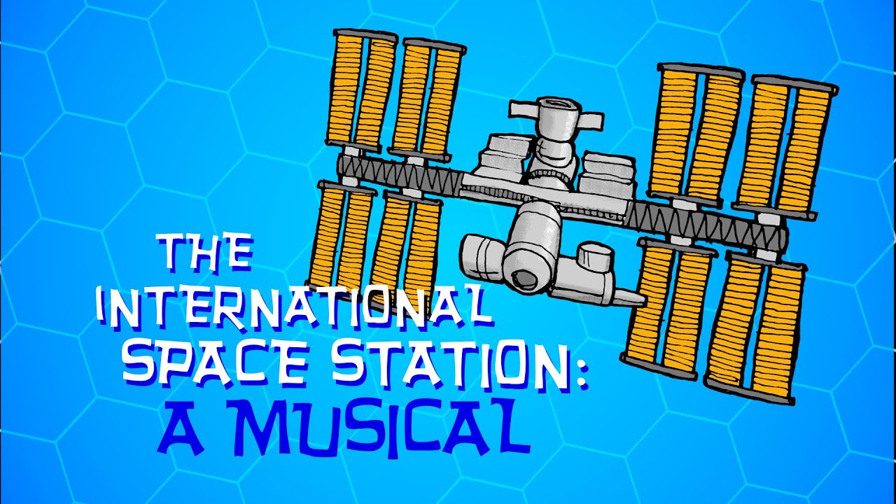 space station cartoon