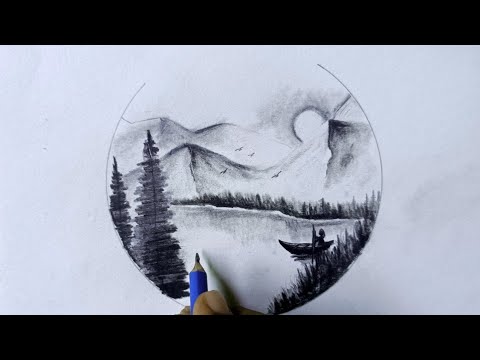 Nature Drawing by Pranshu Chaudhary - Pixels