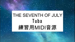 たなばた　Tuba　練習用MIDI音源