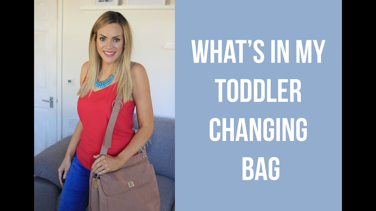 What's in my toddler changing bag // Coco Bow Bag Review 