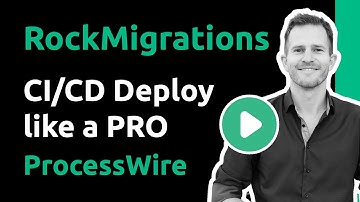 🚀 Master ProcessWire Deployments with RockMigrations & GitHub Actions