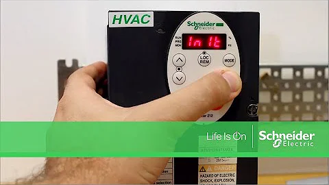 Performing Factory Reset on Altivar 212 | Schneider Electric Support