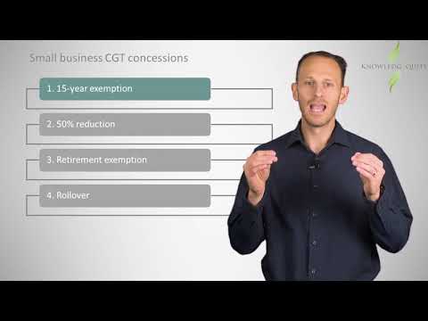 CPA Small Business CGT Concessions