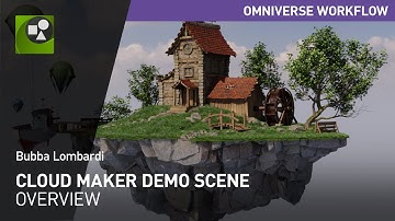 Overview of the Cloud Maker Demo Scene in Omniverse