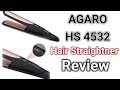 AGARO Hair Straightner Review & Demo||AGARO HS-4532 Hair Straightner Review||by #styledstock