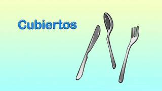 Cómo se dice cubiertos en inglés.