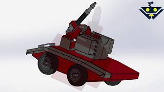 Fire Fighting robot by egybotics